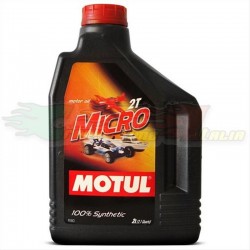 OLIO MOTUL 2L MICRO 2T PER MOTORI NITROMETANO