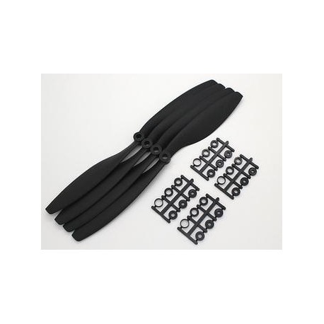 GEMFAN - ELICHE APC NERE PER DRONI DA CORSA 7X3,8(2 CW e 2 CCW)