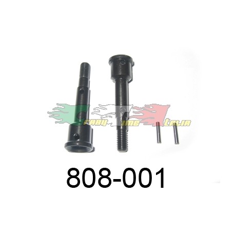 HIMOTO 800-001- COPPIA MOZZI E PIN AUTO 1/8