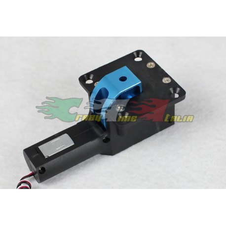 Carrello retrattile laterale in alluminio stelo 3mm 90°