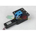 Carrello retrattile laterale in alluminio stelo 3mm 90°
