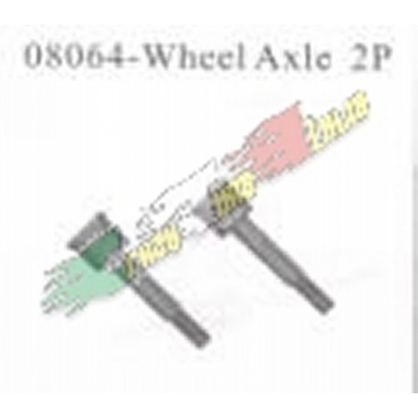 PERNI TRASCINATORI RUOTA OFF-ROAD 1/10 ELETTRICO