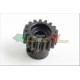 PIGNONE IN ACCIAIO 17 DENTI 32P PER AUTO 1/8 ALBERO 5mm + GRANO