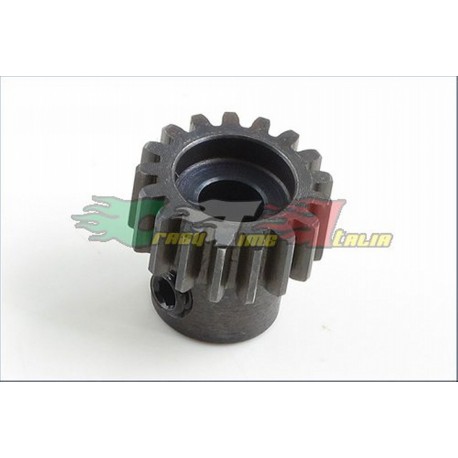 PIGNONE IN ACCIAIO 17 DENTI 32P PER AUTO 1/8 ALBERO 5mm + GRANO