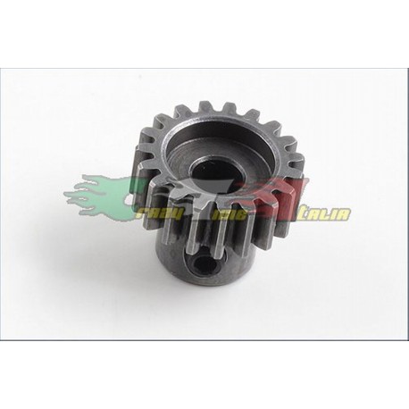 PIGNONE IN ACCIAIO 19 DENTI 32P PER AUTO 1/8 ALBERO 5mm + GRANO