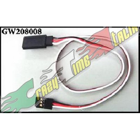 PROLUNGA ATTACCO FUTABA MASCHIO / FEMMINA 250mm