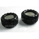 RICAMBI VRX 10140 - COPPIA SOLO GOMME 1/10 MONSTER TRUCK