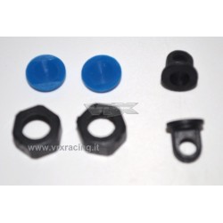 RICAMBI VRX 18012 - ATTACCHI SUP. AMMORTIZZATORI PER 1/16 - 1/18 ELETTRICO