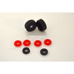 RICAMBI VRX 18013 - GUARNIZIONI AMMORTIZZATORI PER 1/16 - 1/18 ELETTRICO