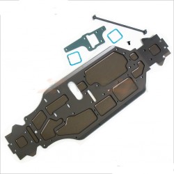 RICAMBI HOBAO HYPER 9 GT 89135 - KIT TELAIO CNC 7075 +4MM ESTENZIONE