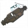 RICAMBI HOBAO HYPER 9 GT 89135 - KIT TELAIO CNC 7075 +4MM ESTENZIONE