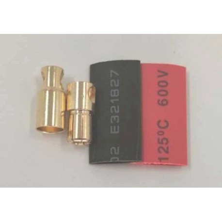 COPPIA ATTACCHI PLUG 6mm + TERMORESTRINGENTE