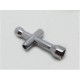 CHIAVE MULTIPLA A CROCE 4/5/5,5/7mm