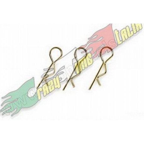 CLIP GRANDI 1/8 COLOR ARGENTO(10PZ)
